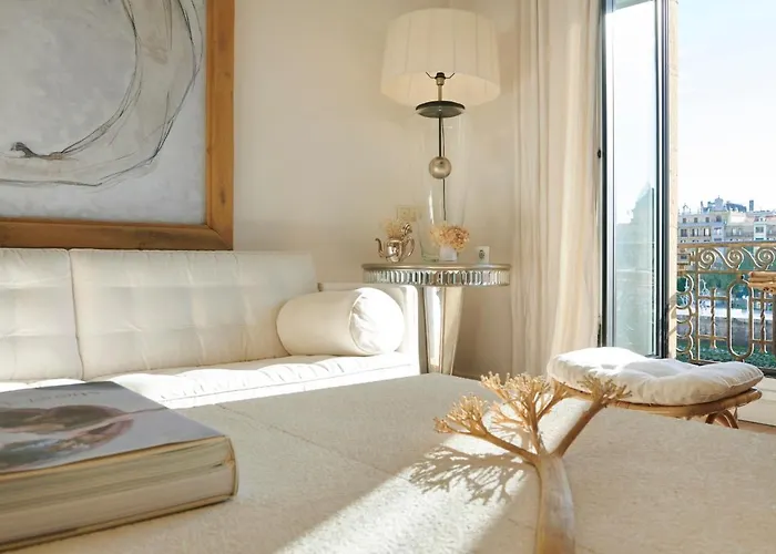 Lägenhet Deluxe Apt-views To Historic Maria Cristina San Sebastián